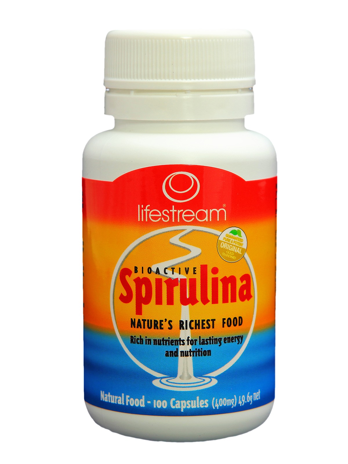 Buy Lifestream Spirulina Bioactive 100 Capsules at Mighty Ape NZ