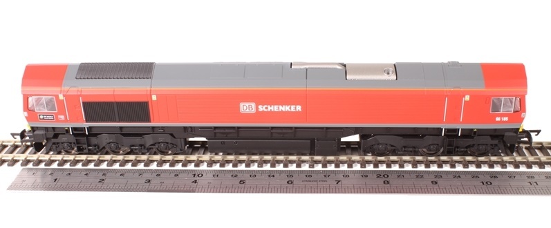 Hornby: Co-Co Diesel ‘DP World London Gateway’ ‘66185’ Class 66