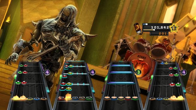 Guitar Hero: Warriors of Rock (Game Only) on Wii