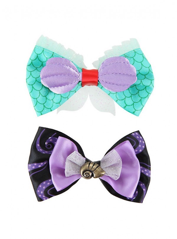 Neon Tuesday: The Little Mermaid - Hair Bow 2 Set image
