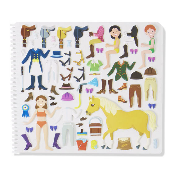 Melissa & Doug: Puffy Sticker Play Set - Riding Club image