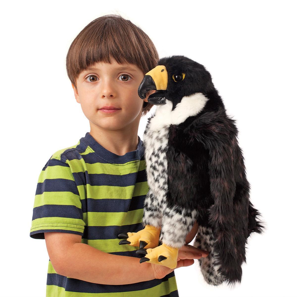 Buy Folkmanis Hand Puppet Peregrine Falcon at Mighty Ape NZ