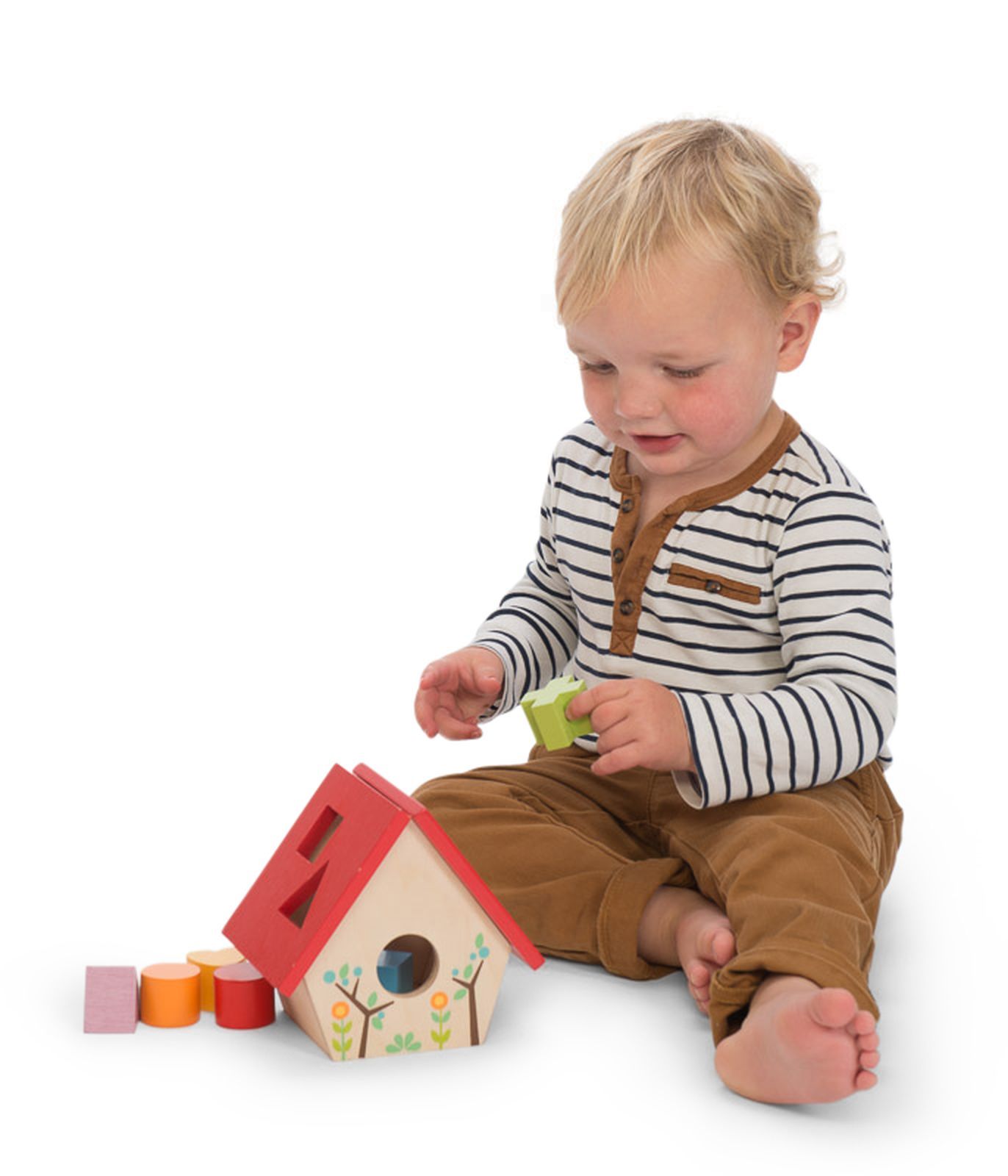Le Toy Van: Petilou - My Little Bird House Shape Sorter image