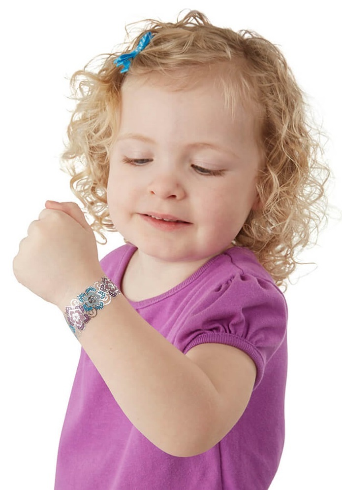 Melissa & Doug: My First Temporary Tattoos - Metallic image