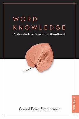 Word Knowledge by Cheryl Boyd Zimmerman image