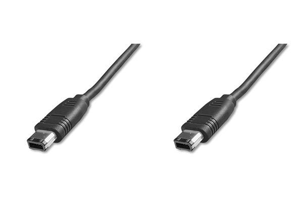 Digitus Firewire 6 Pin Male To 4 Pin Male - 3M image