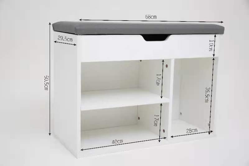 Shoe Storage Cabinet Bench image