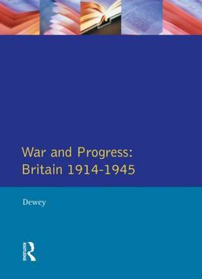 War and Progress by Peter Dewey image