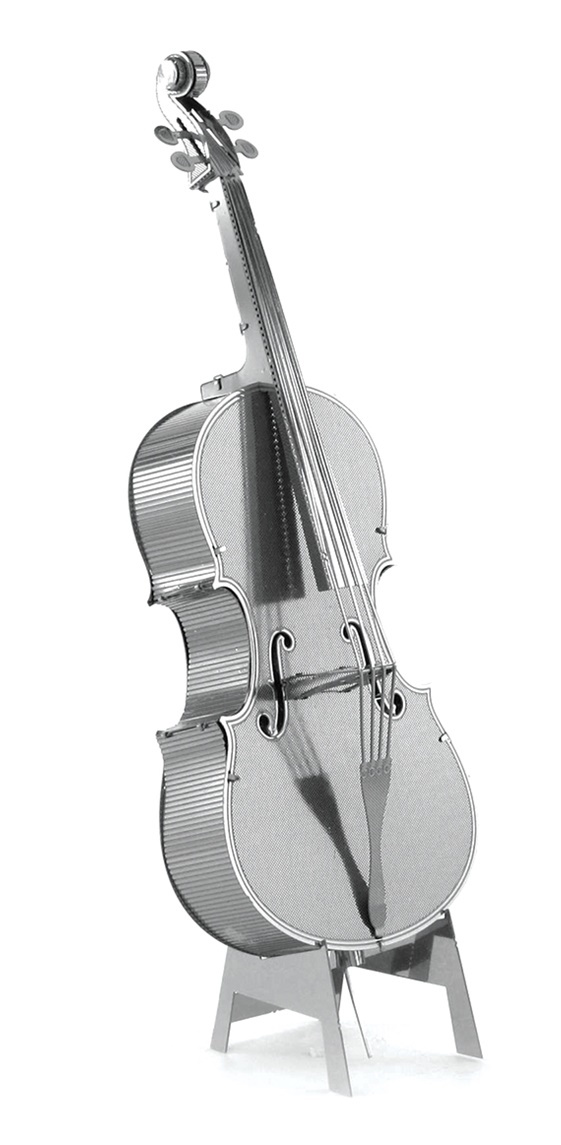 Metal Earth: Bass Fiddle - Model Kit image