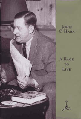 A Rage to Live by John O'Hara image
