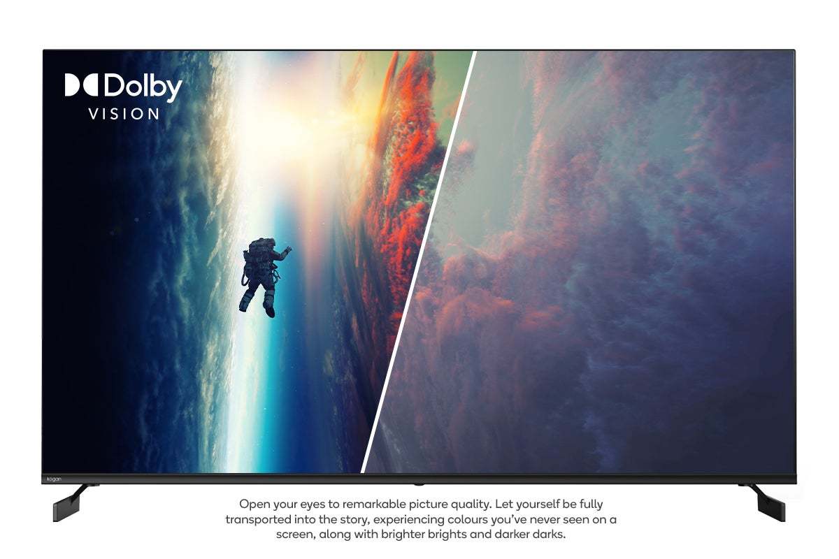 Kogan 50" QLED 4K Smart Google TV at Mighty Ape NZ