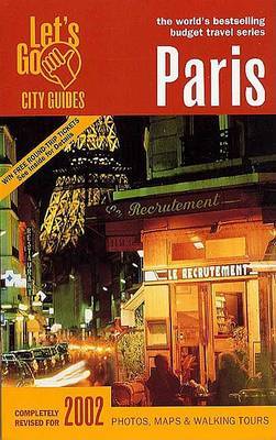 Let's Go Paris 2002 by Let's Go Inc image