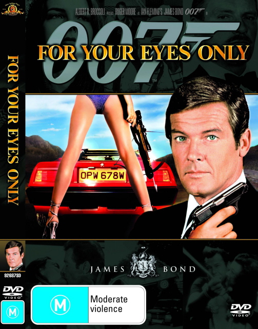 James Bond - For Your Eyes Only on DVD