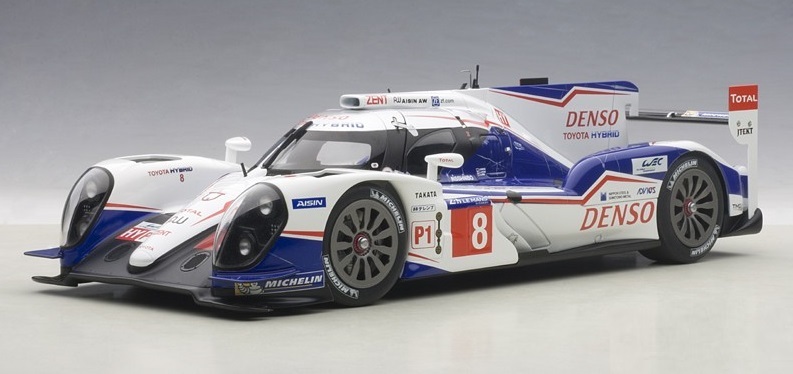 1/18 Toyota TS040 Hybrid Lemans 2014 - Diecast Model image