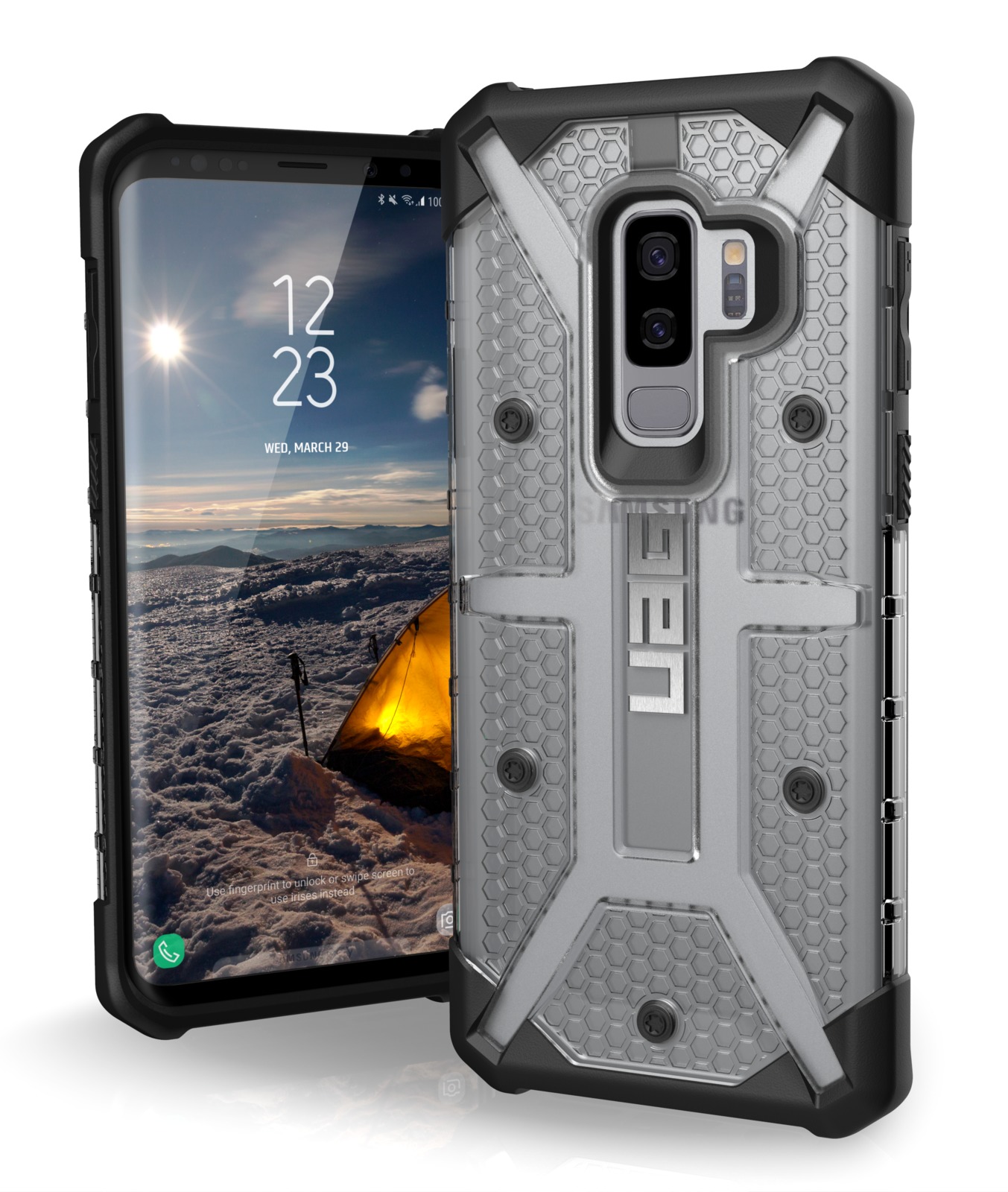 UAG: Plasma Series Case for Galaxy S9+ - (Ice/Black) image