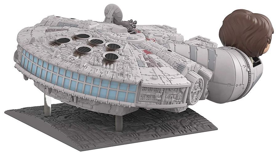 Star Wars: Han Solo & Millennium Falcon - Deluxe Pop! Vinyl Figure image