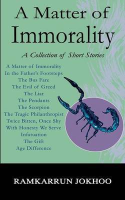 A Matter of Immorality by Ramkarrun Jokhoo image