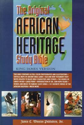 Original African Heritage Study Bible-KJV-Large Print image