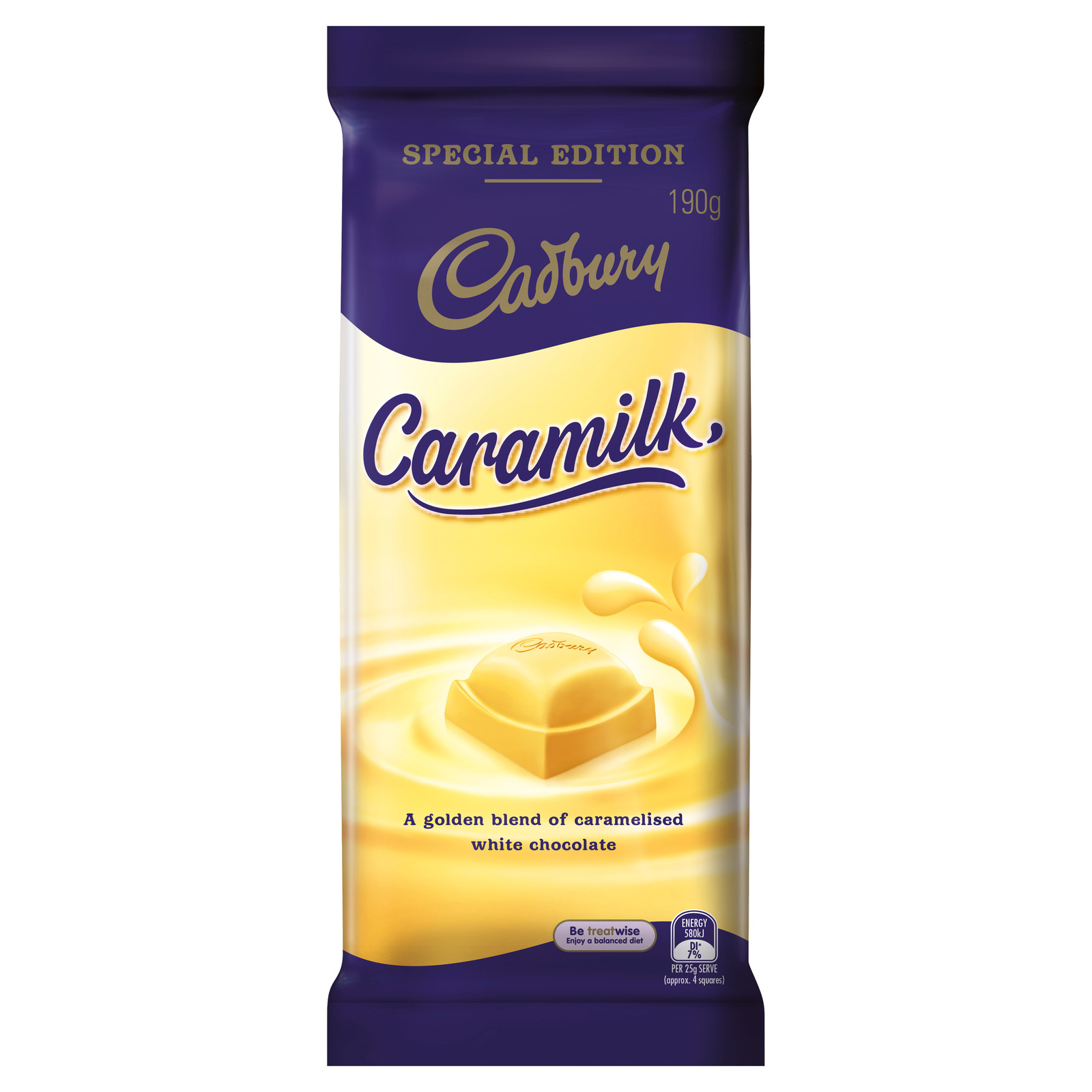 Cadbury Caramilk Chocolate 190g image