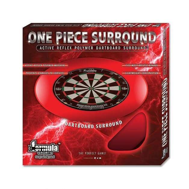 Buy One Piece Dartboard Surround Black at Mighty Ape NZ