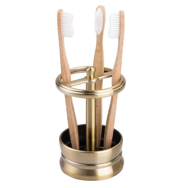 Sutton Toothbrush Holder Brass at Mighty Ape Australia