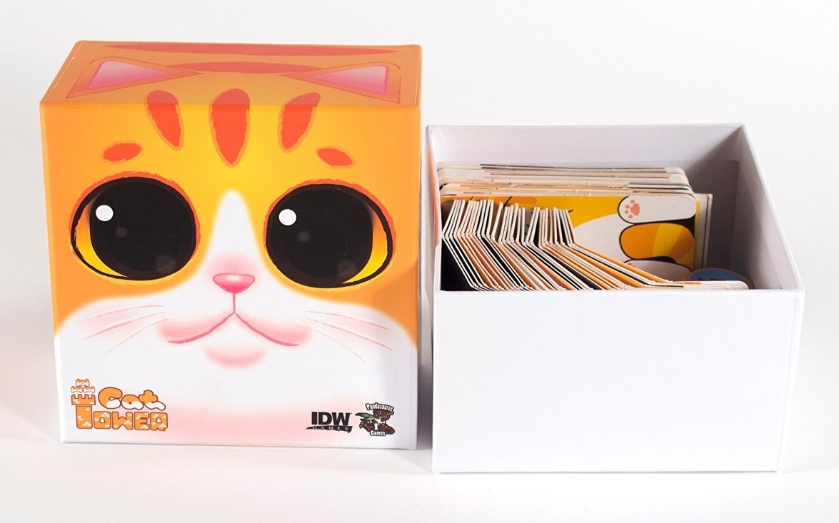 Cat Tower Stacking Game Toy at Mighty Ape Australia