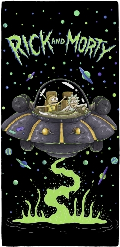 Rick & Morty Beach Towels image