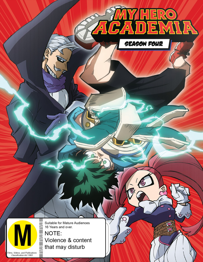 My Hero Academia: Season 4 - Part 2 (DVD / Blu-ray Combo) (Limited Edition) on Blu-ray image