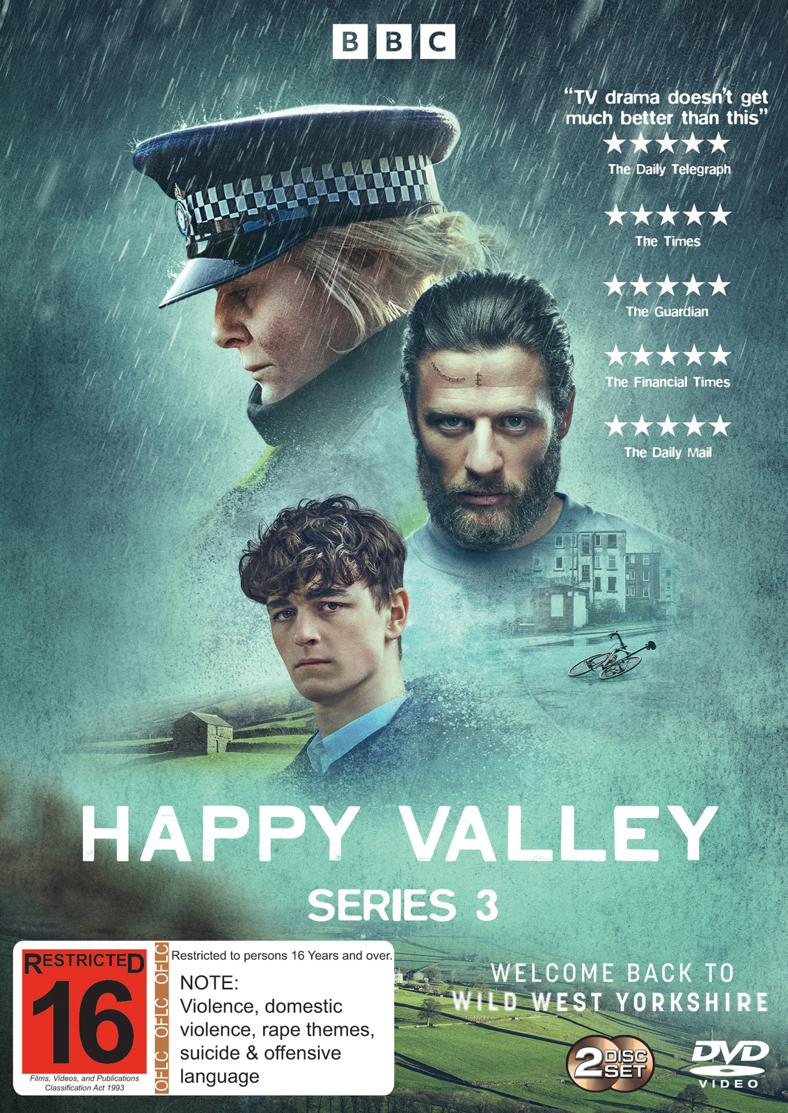 Happy Valley Season 3 DVD Buy Now at Mighty Ape NZ