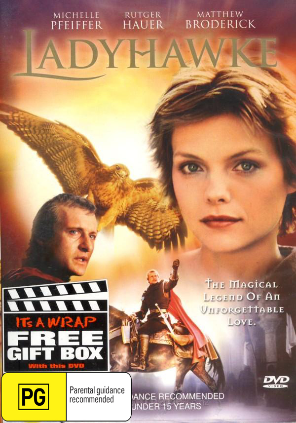 Ladyhawke on DVD image