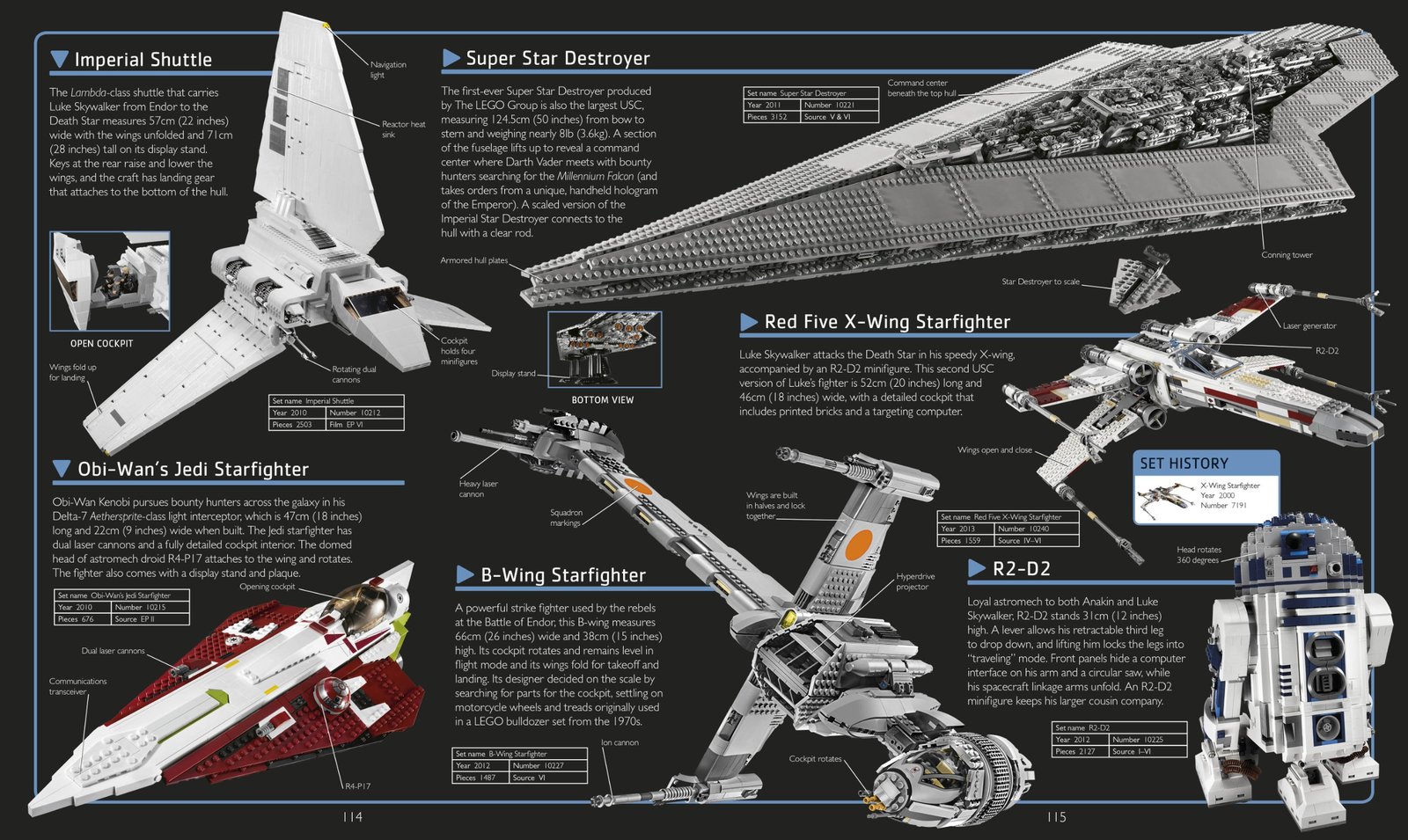 LEGO Star Wars: The Visual Dictionary (Updated and Expanded, incl Minifigure!) on Hardback by Dorling Kindersley