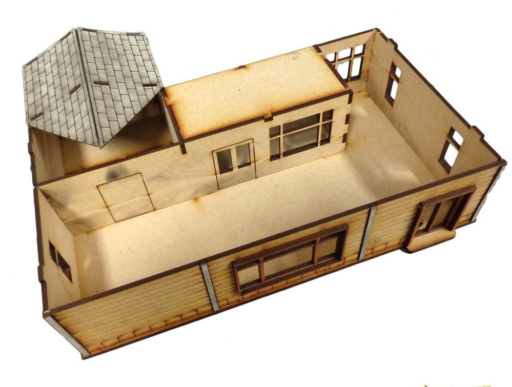 TTCombat: Tabletop Scenics – Suburban House D