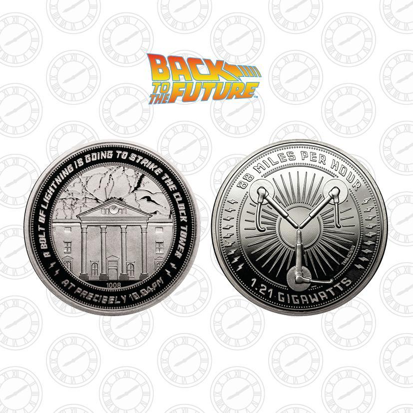 Back to the Future: Collectible Coin - Clock Tower (Silver Edition)