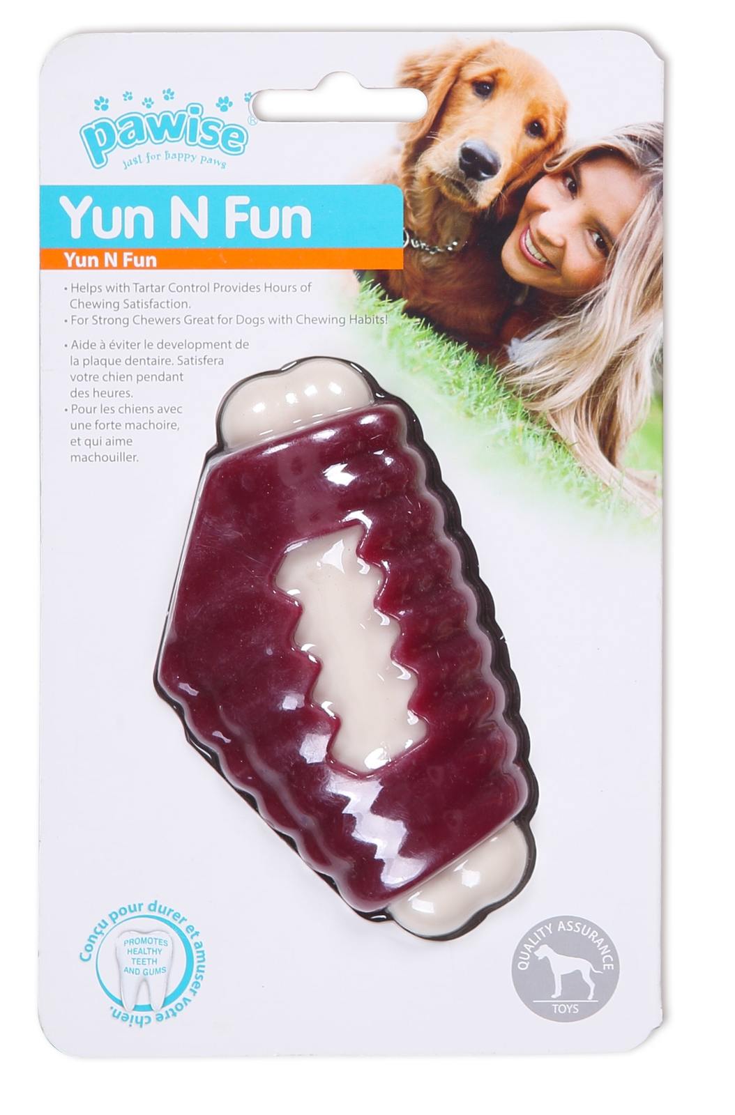 Pawise: Yum N Fun Chew Toy image