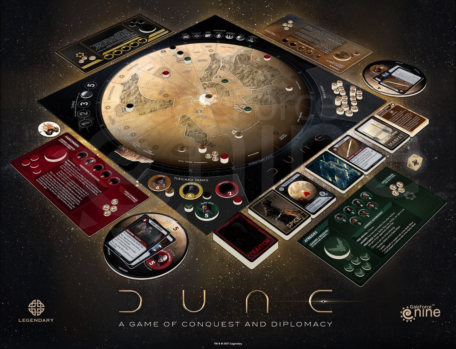 Dune: A Game of Conquest & Diplomacy