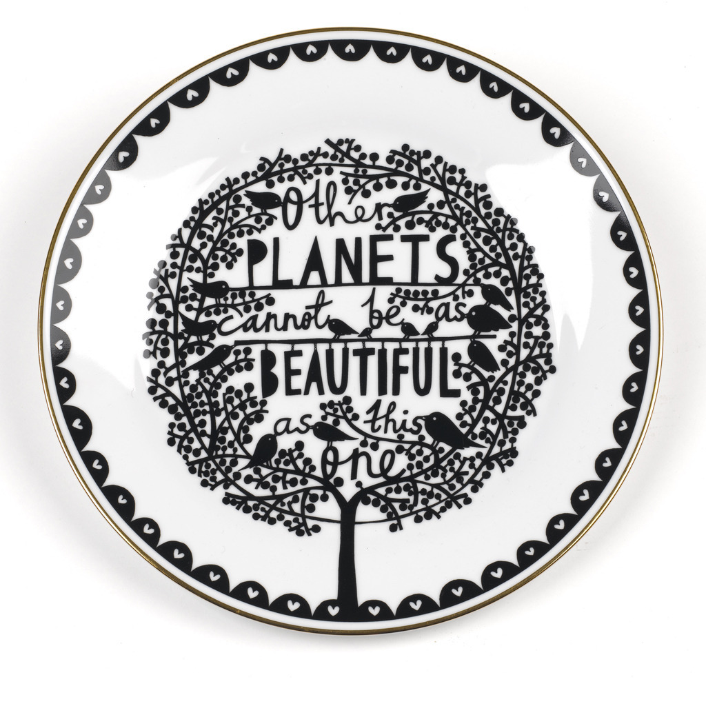 Rob Ryan 10.5" Dinner Plate - Other Planets