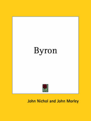 Byron (1908) by Nichol John image