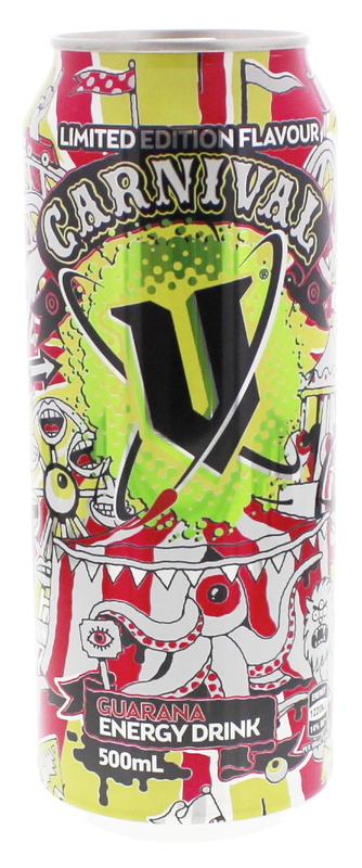 V Energy Drink Carnival 500ml x12 | at Mighty Ape NZ
