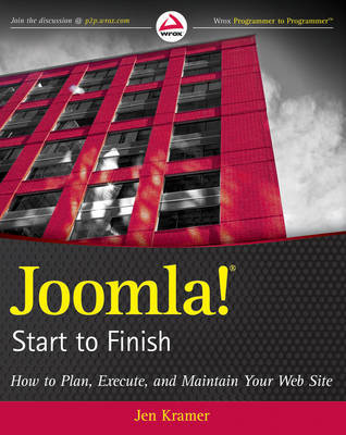 Joomla! Start to Finish by Jen Kramer image
