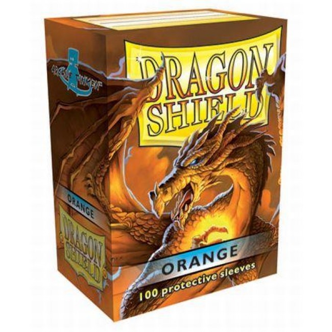 Dragon Shield Orange Card Sleeves