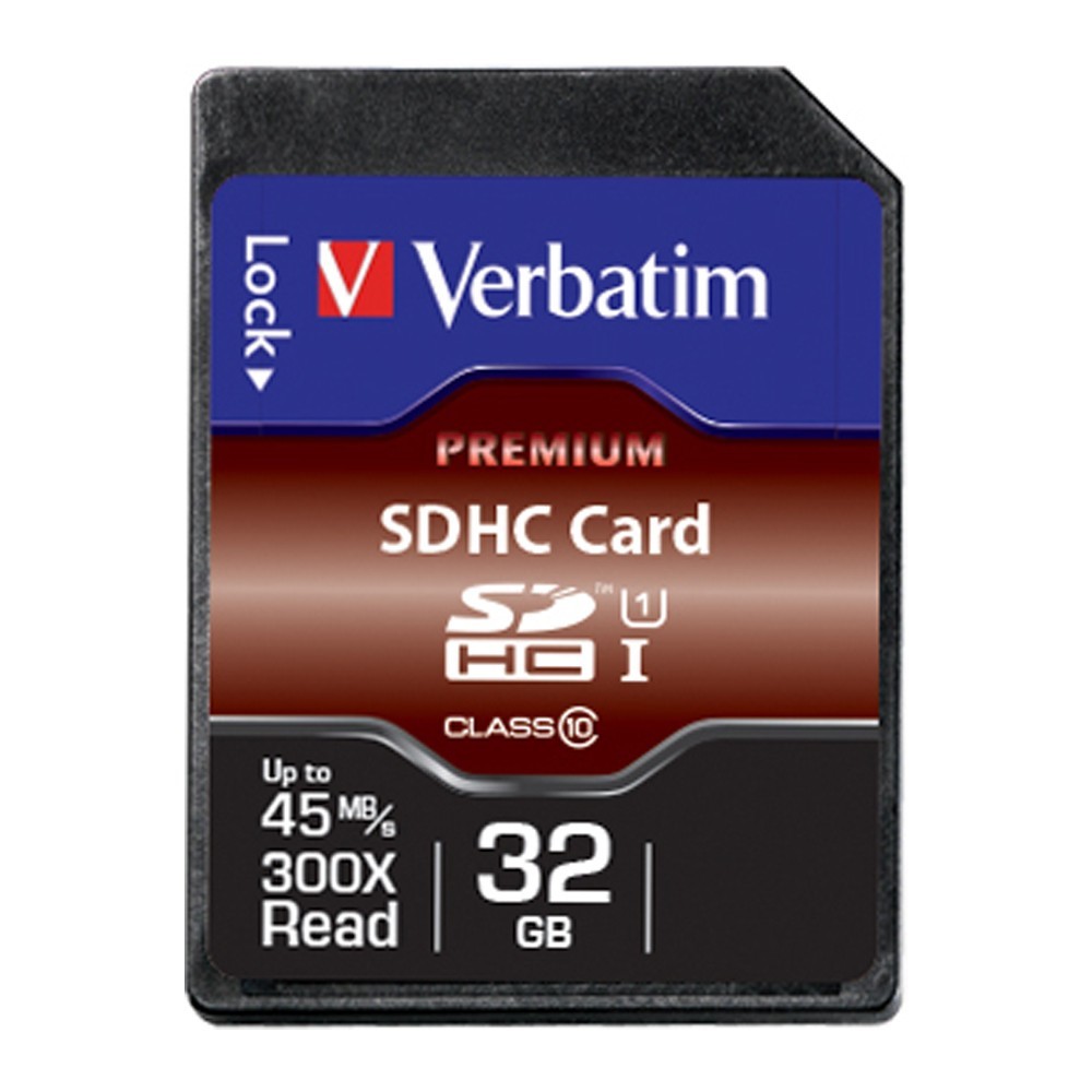 Verbatim SDHC Card - 32GB (Class 10) image