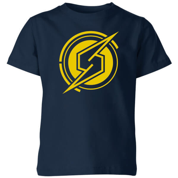 Nintendo Metroid Samus Coin Kids' T-Shirt - Navy - 11-12 Years image
