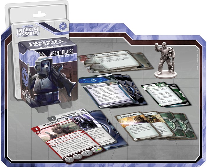 Star Wars: Imperial Assault: Agent Blaise - Villain Pack