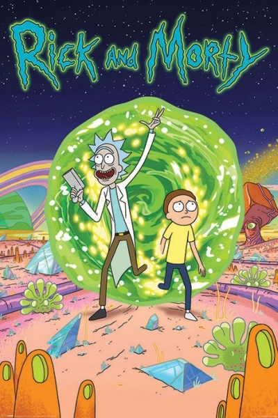 Rick And Morty Maxi Poster - Portal (635) image