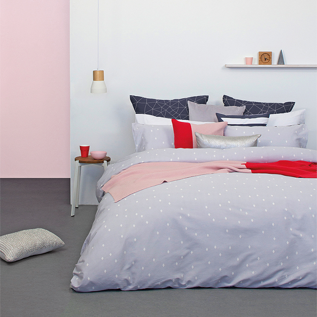 Bambury Double Quilt Cover Set (Aster) at Mighty Ape NZ