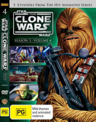 Star Wars: The Clone Wars - Season 3 Volume 4 on DVD image
