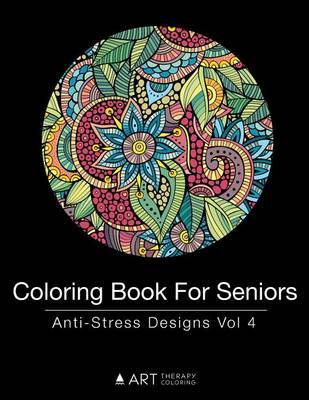 Coloring Book for Seniors by Art Therapy Coloring image