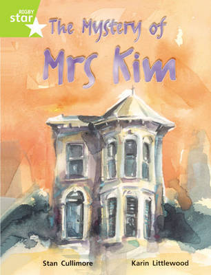 Rigby Star Guided Lime Level: The Mystery Of Mrs Kim Single by Stan Cullimore image