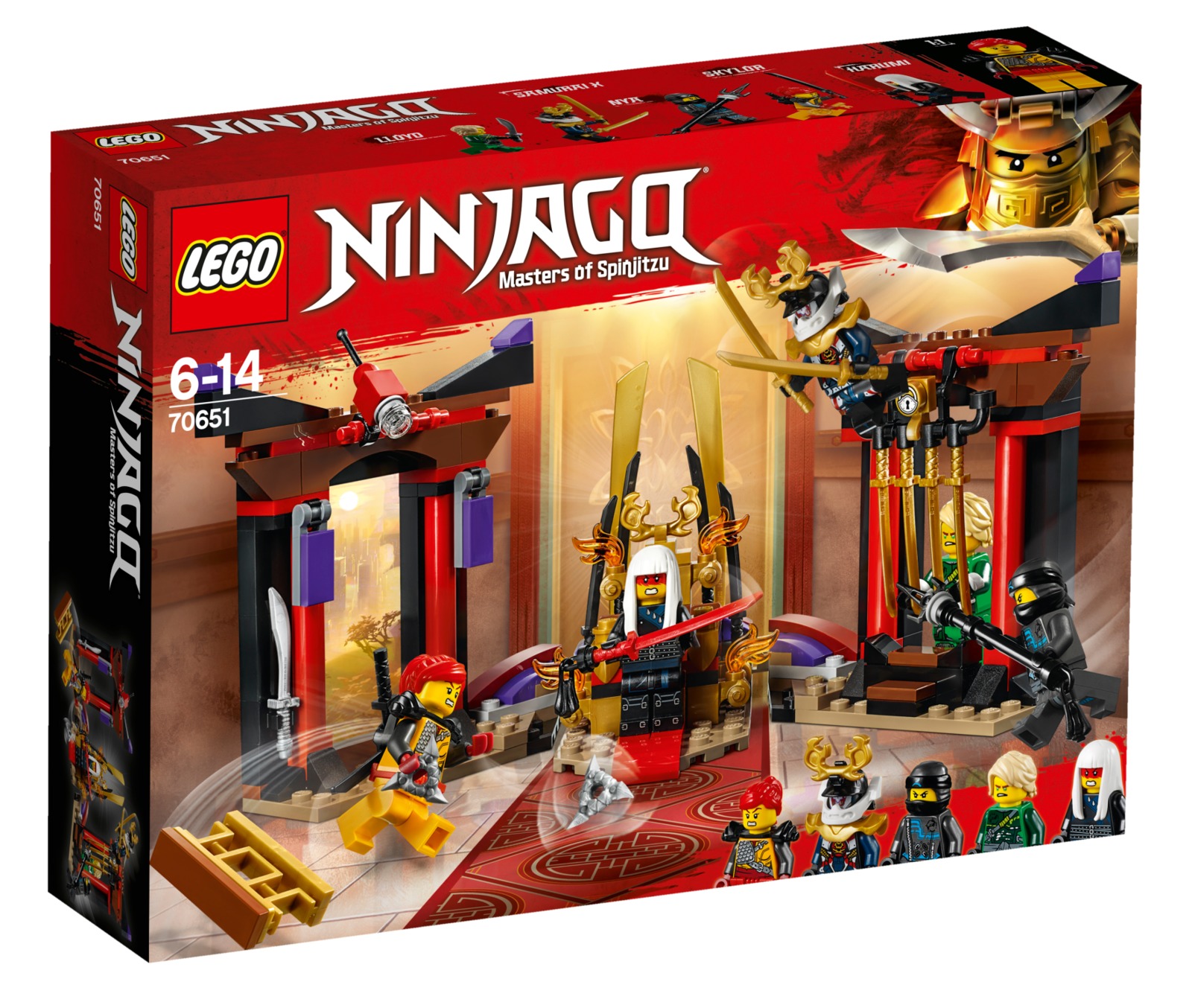 LEGO Ninjago: Throne Room Showdown (70651) image