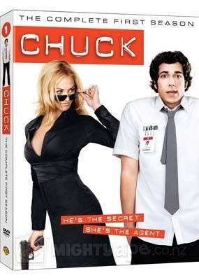 Chuck - The Complete 1st Season (4 Disc Set) on DVD image